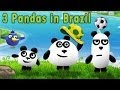 3 Pandas in Brazil walkthrough video game