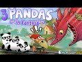 3 Pandas in Fantasy walkthrough video game