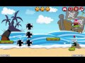 Bomb the Pirate Pigs walkthrough video jeu
